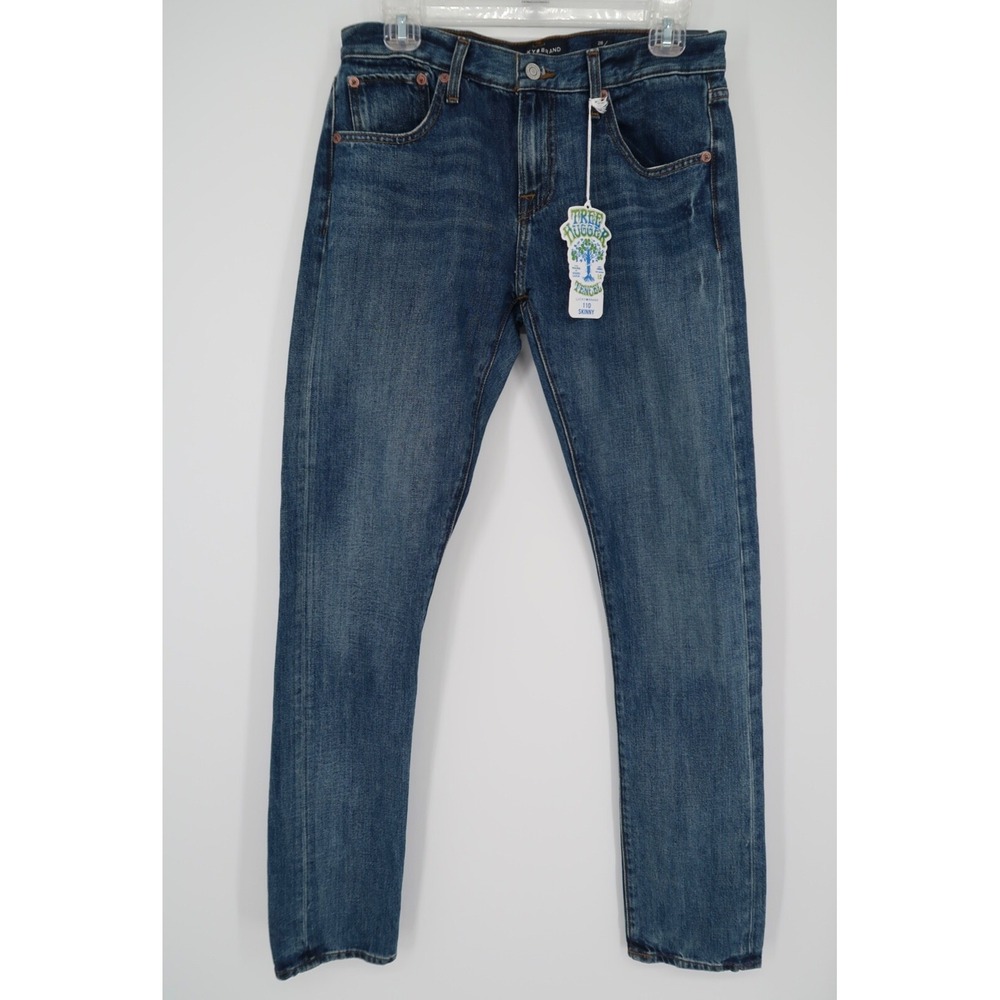 Lucky Brand Men's 110 Skinny Denim Low Rise Jeans Medium Wash Size 28x32 NWT
